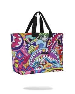 SPRAYGROUND STEADY TRIPPIN BEACH TOTE -Fashion backpack-sprayground T5579 2