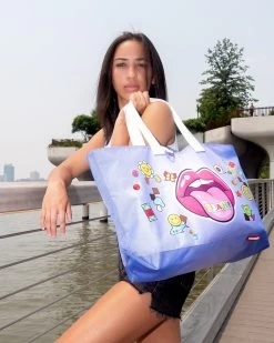 SPRAYGROUND BLAH! BEACH TOTE -Fashion backpack-sprayground T5587 3 1