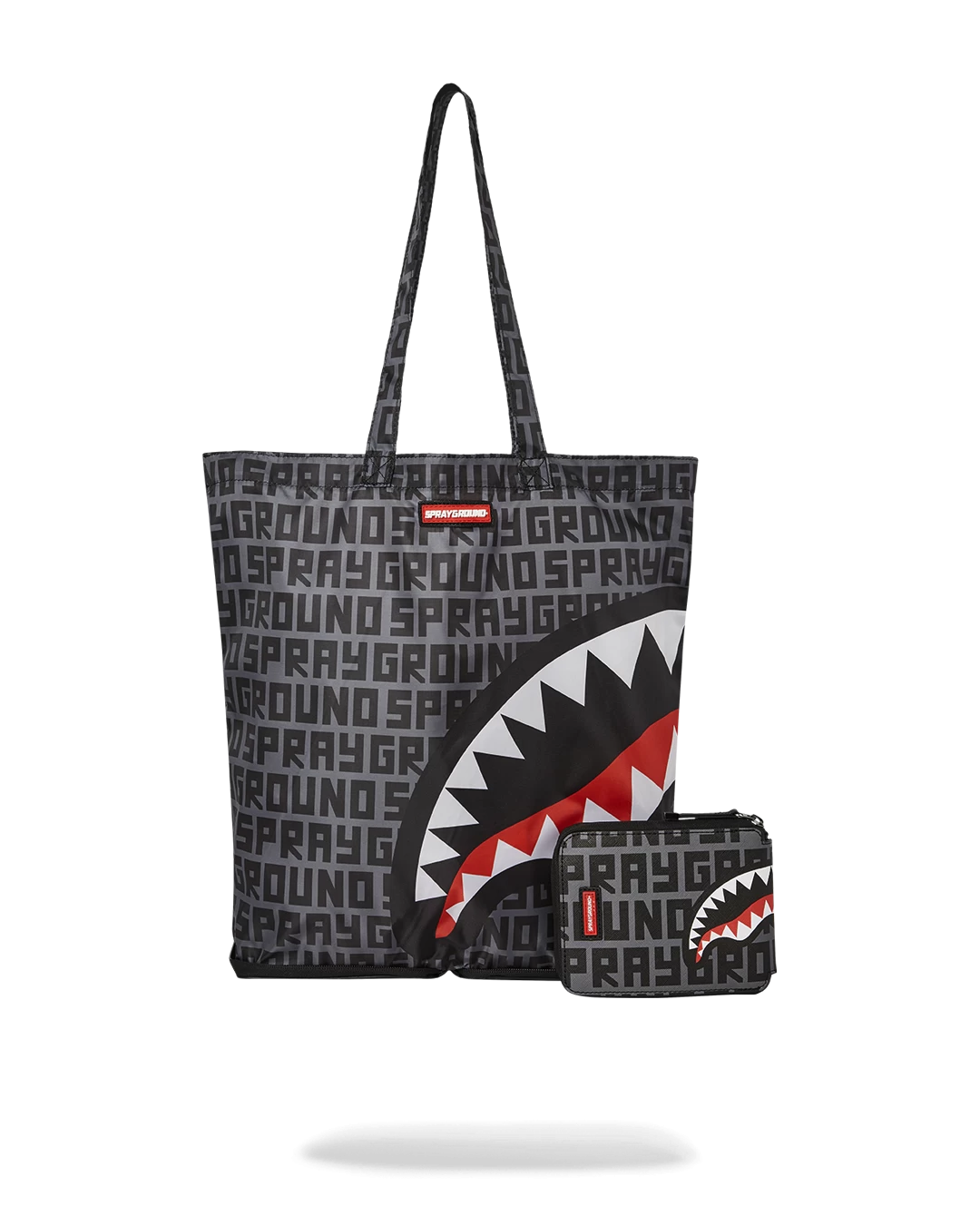 SPRAYGROUND SHARKFINITY STEALTH PILOT PACKABLE TOTE 4 SPRAYGROUND SHARKFINITY STEALTH PILOT PACKABLE TOTE - Image 4
