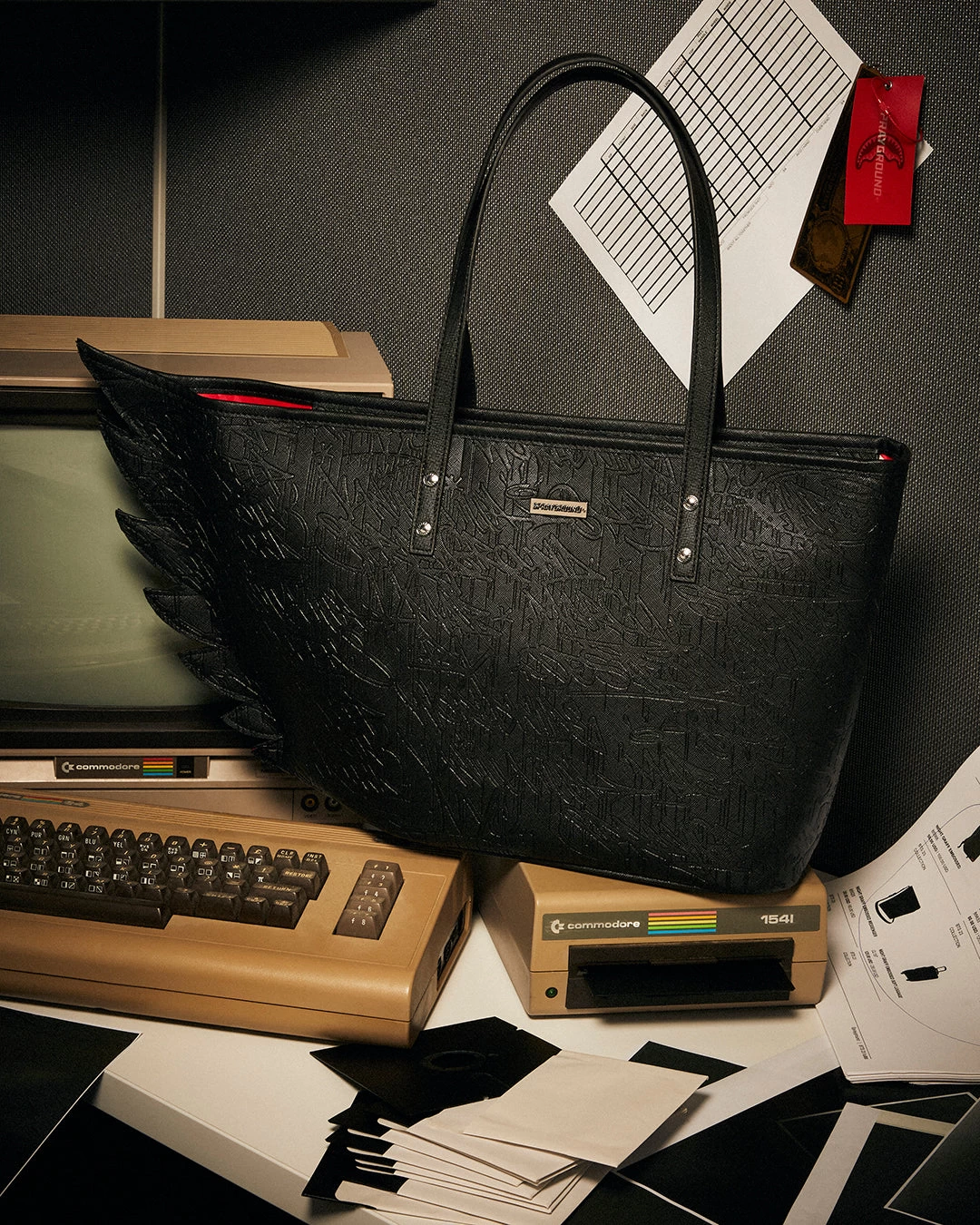 SPRAYGROUND NIGHTFLIGHT G800 SKYBORNE WING TOTE 5 SPRAYGROUND NIGHTFLIGHT G800 SKYBORNE WING TOTE - Image 5