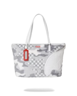 SPRAYGROUND 3AM PLUSH SWISS ALPS TOTE