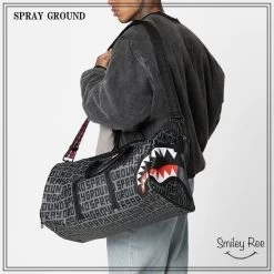 Sprayground | Street Style Logo Boston Bags