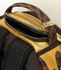 Sprayground | Unisex Canvas Nylon Faux Fur Street Style A4 Logo Backpacks -Fashion backpack-sprayground org 139