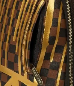 Sprayground | Unisex Canvas Nylon Faux Fur Street Style A4 Logo Backpacks -Fashion backpack-sprayground org 142