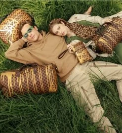 Sprayground | Unisex Canvas Nylon Faux Fur Street Style A4 Logo Backpacks -Fashion backpack-sprayground org 143