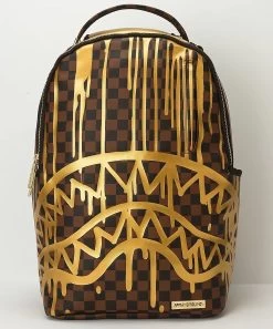 Sprayground | Unisex Canvas Nylon Faux Fur Street Style A4 Logo Backpacks -Fashion backpack-sprayground org 144