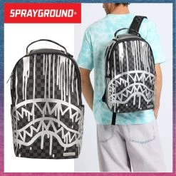 Sprayground | Camouflage Unisex Street Style Backpacks
