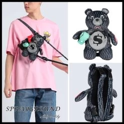 Sprayground | Unisex Street Style Logo Backpacks