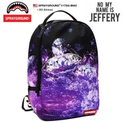 Sprayground | Star Unisex Nylon Street Style A4 2WAY 3WAY Logo Backpacks -Fashion backpack-sprayground org 181