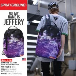 Sprayground | Star Unisex Nylon Street Style A4 2WAY 3WAY Logo Backpacks -Fashion backpack-sprayground org 185