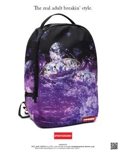 Sprayground | Star Unisex Nylon Street Style A4 2WAY 3WAY Logo Backpacks -Fashion backpack-sprayground org 188