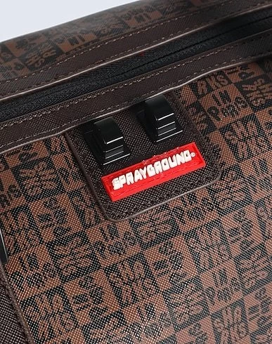 Sprayground | Unisex Faux Fur Street Style 2WAY Logo Boston Bags 4 Sprayground | Unisex Faux Fur Street Style 2WAY Logo Boston Bags - Image 4