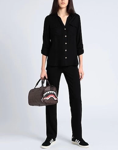 Sprayground | Unisex Faux Fur Street Style 2WAY Logo Boston Bags 5 Sprayground | Unisex Faux Fur Street Style 2WAY Logo Boston Bags - Image 5