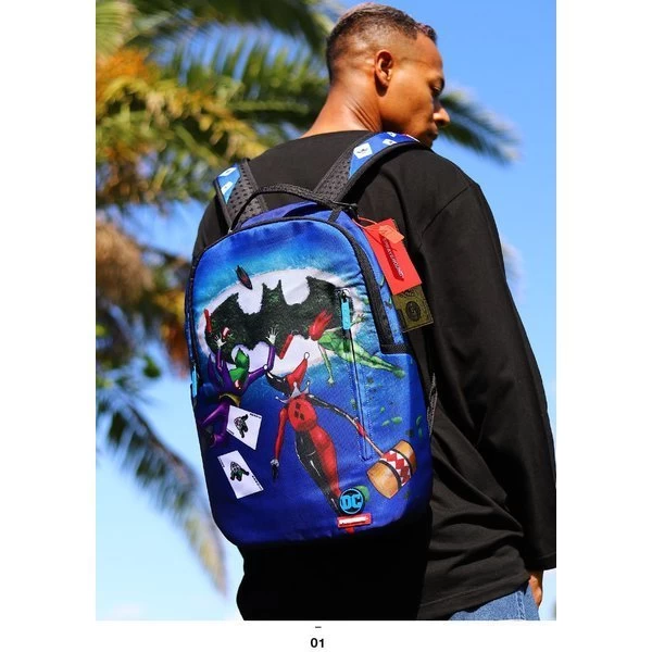 Sprayground | Skull Unisex Nylon Street Style Collaboration A4 2WAY 4 Sprayground | Skull Unisex Nylon Street Style Collaboration A4 2WAY - Image 4