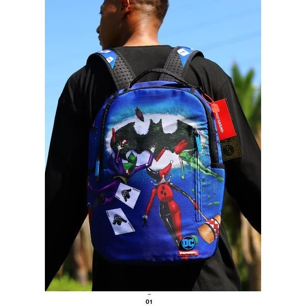 Sprayground | Skull Unisex Nylon Street Style Collaboration A4 2WAY 5 Sprayground | Skull Unisex Nylon Street Style Collaboration A4 2WAY - Image 5