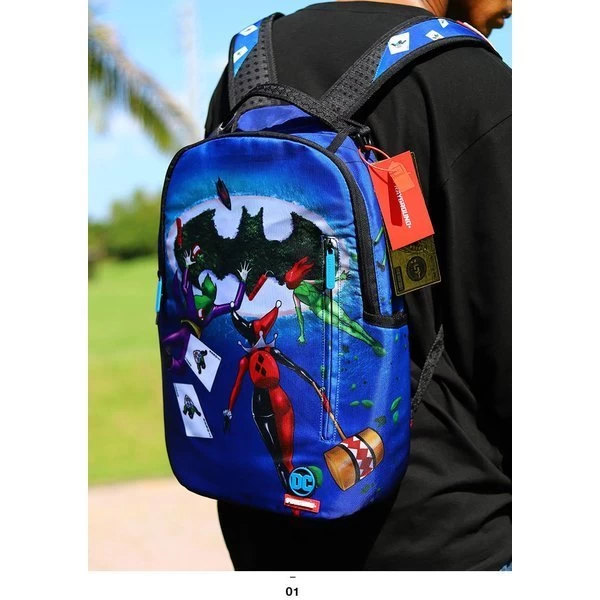 Sprayground | Skull Unisex Nylon Street Style Collaboration A4 2WAY 7 Sprayground | Skull Unisex Nylon Street Style Collaboration A4 2WAY - Image 7