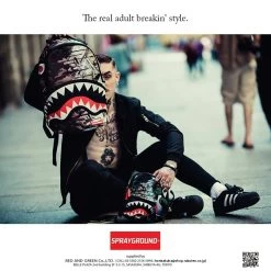 Sprayground | Skull Unisex Nylon Street Style Collaboration A4 2WAY 34 Sprayground | Skull Unisex Nylon Street Style Collaboration A4 2WAY -Fashion backpack-sprayground org 36