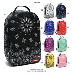Sprayground | Paisley Unisex Nylon Street Style A4 2WAY 3WAY Oversized 28 Sprayground | Paisley Unisex Nylon Street Style A4 2WAY 3WAY Oversized -Fashion backpack-sprayground org 50