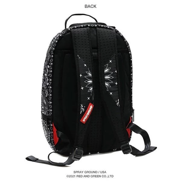 Sprayground | Paisley Unisex Nylon Street Style A4 2WAY 3WAY Oversized 11 Sprayground | Paisley Unisex Nylon Street Style A4 2WAY 3WAY Oversized - Image 11