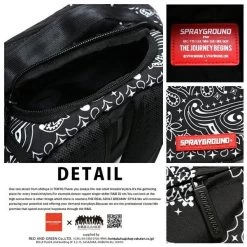 Sprayground | Paisley Unisex Nylon Street Style A4 2WAY 3WAY Oversized 32 Sprayground | Paisley Unisex Nylon Street Style A4 2WAY 3WAY Oversized -Fashion backpack-sprayground org 54