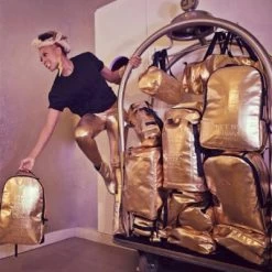 Sprayground | Faux Fur Street Style A4 Plain Logo Backpacks -Fashion backpack-sprayground org 4 3